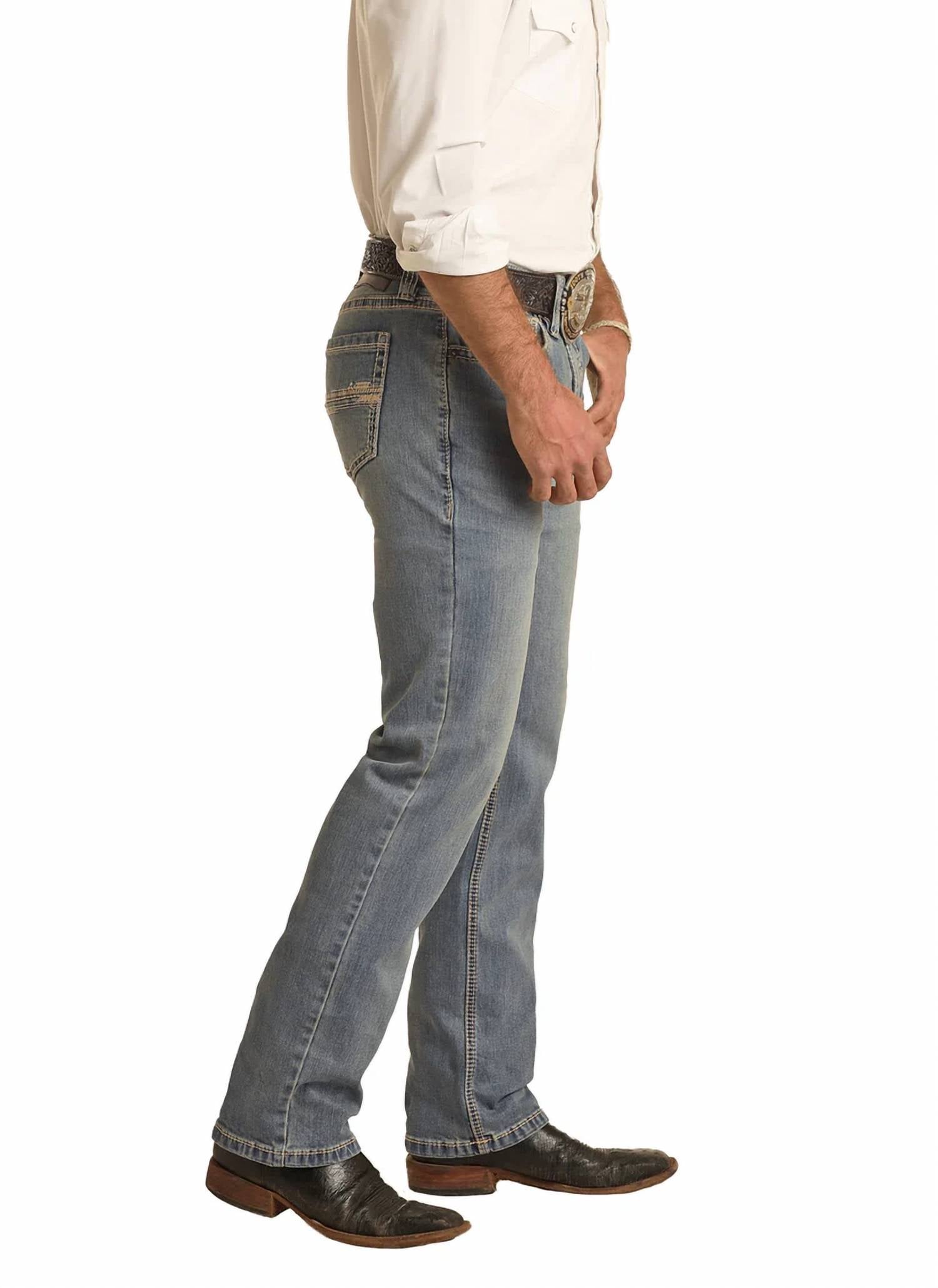 Rock & Roll Denim - Revolver Slim Straight Reflex Jean