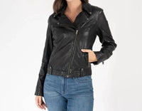 Mauritius - Fayola RF Featherweight Leather Jacket