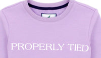 Properly Tied - Girl's Laurel Crewneck Sweater