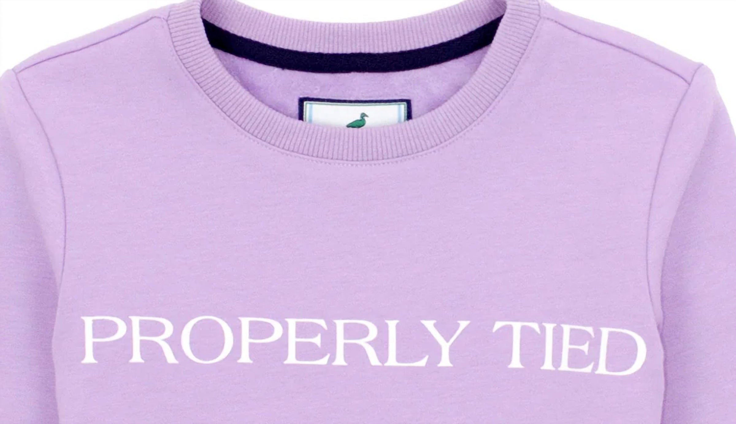Properly Tied - Girl's Laurel Crewneck Sweater