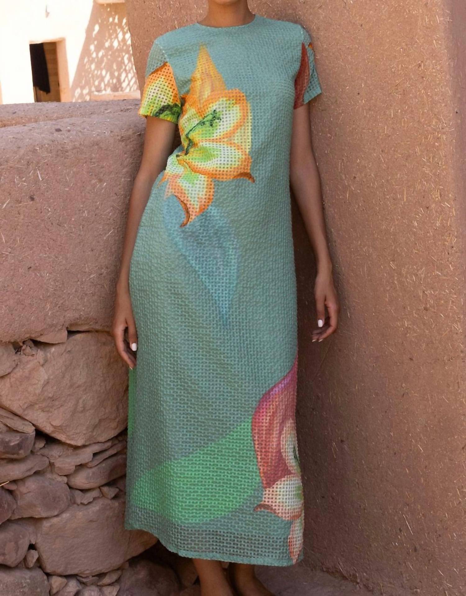 Oliphant - Hibiscus Maxi Dress