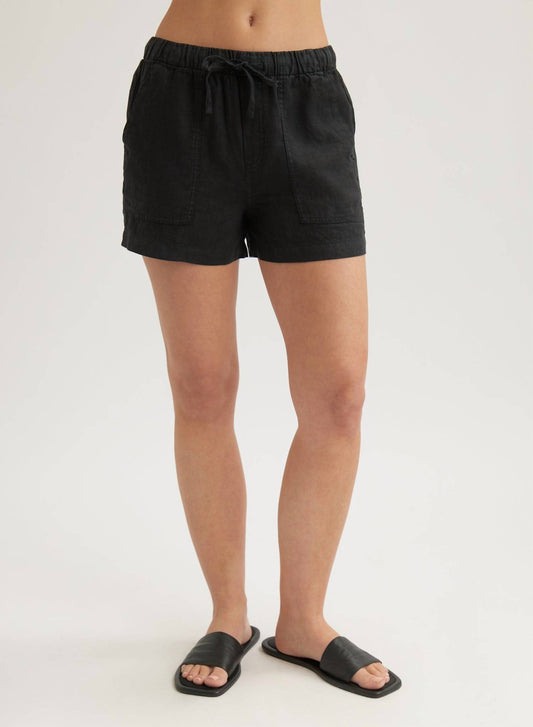 Bella Dahl - Women's Frayed Hem Pocket Shorts