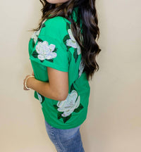 Queen Of Sparkles - Magnolia Short Sleeve Tee