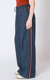 Dex - Side Stripe Wide Leg Jean