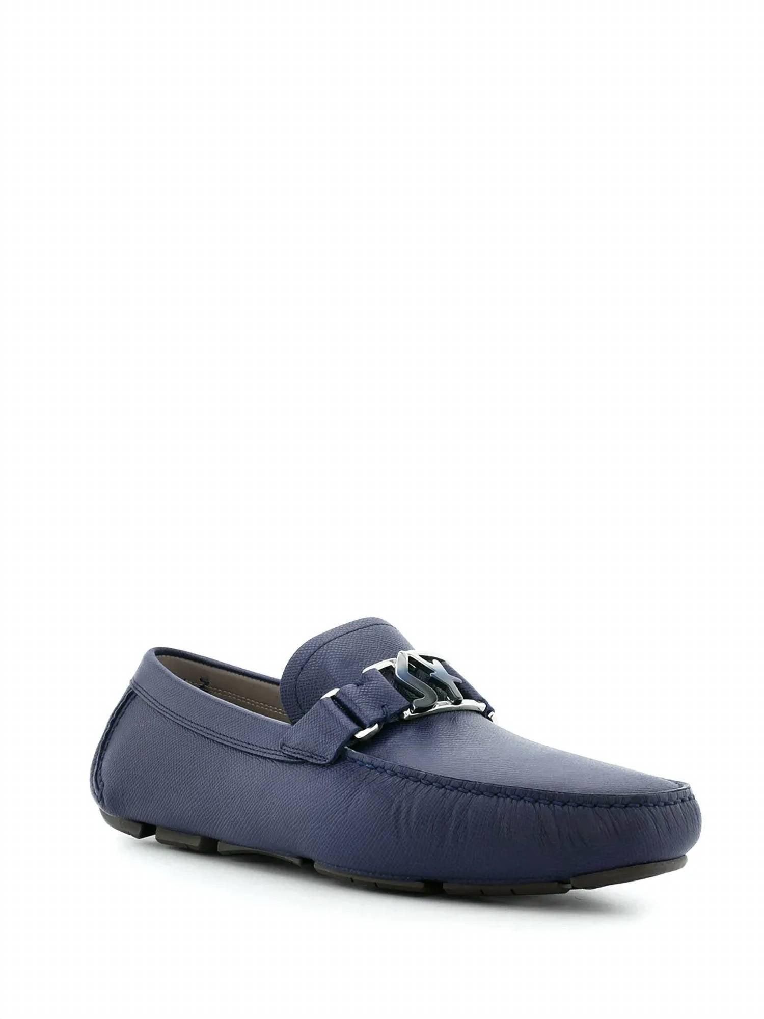 Salvatore Ferragamo - Men's Logo Plaque Loafers