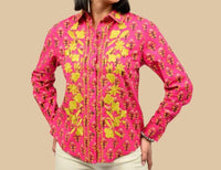Sister Mary - Pueblo Rose Top