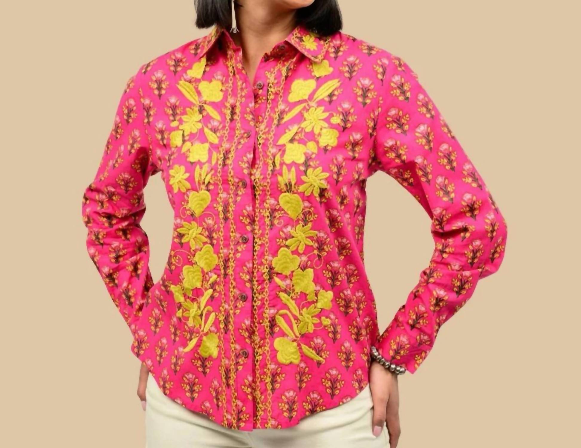 Sister Mary - Pueblo Rose Top