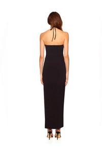 Susana Monaco - Halter Side Slit Maxi Dress