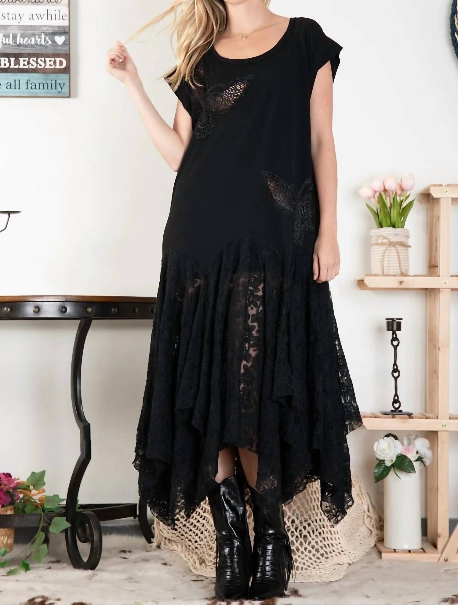 Blue Velvet - Fly Away Dress