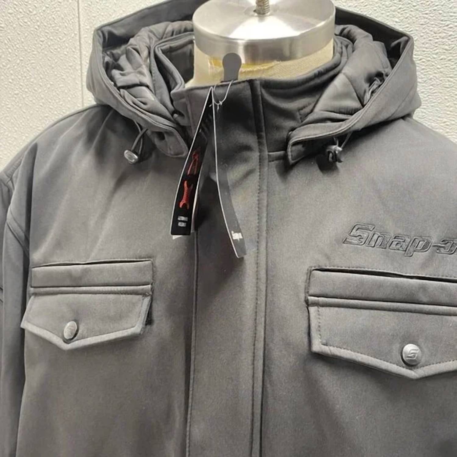 Snap-On Men's Adams Padded Jacket in black - men's jacket - view 8