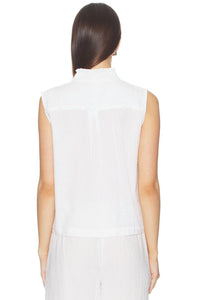 Bobi - Pintuck Sleeveless Top