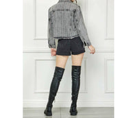 Veveret - Rhinestone Rodeo Denim Jacket