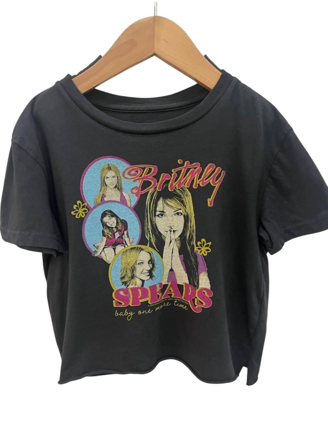 Rowdy Sprout - Girl's Britney Spears Not Quite Crop Short Sleeve Tee