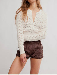 Free People - Pretty In Pointelle Cardigan