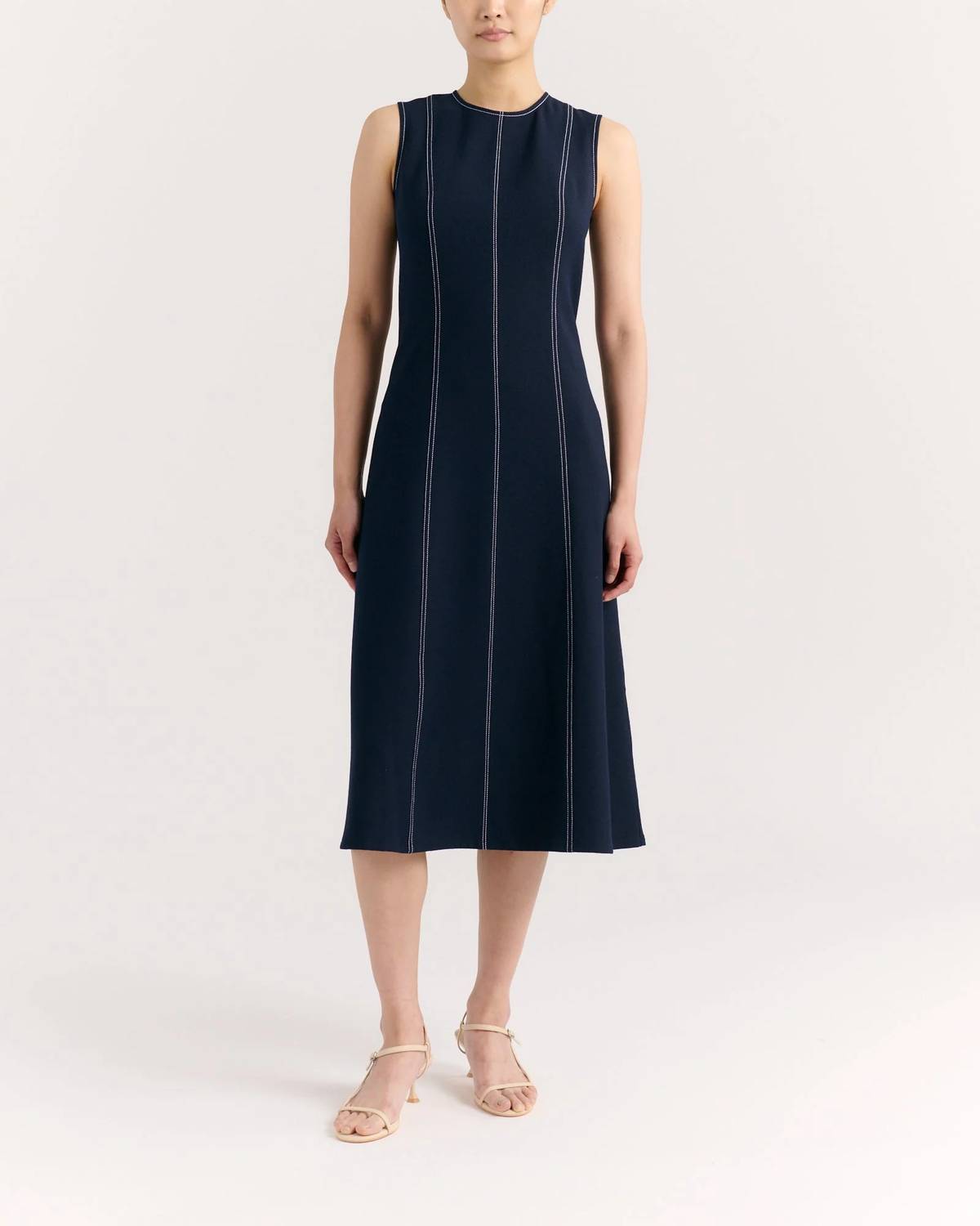 Cartolina Nantucket - Women's Rain Midi Dress