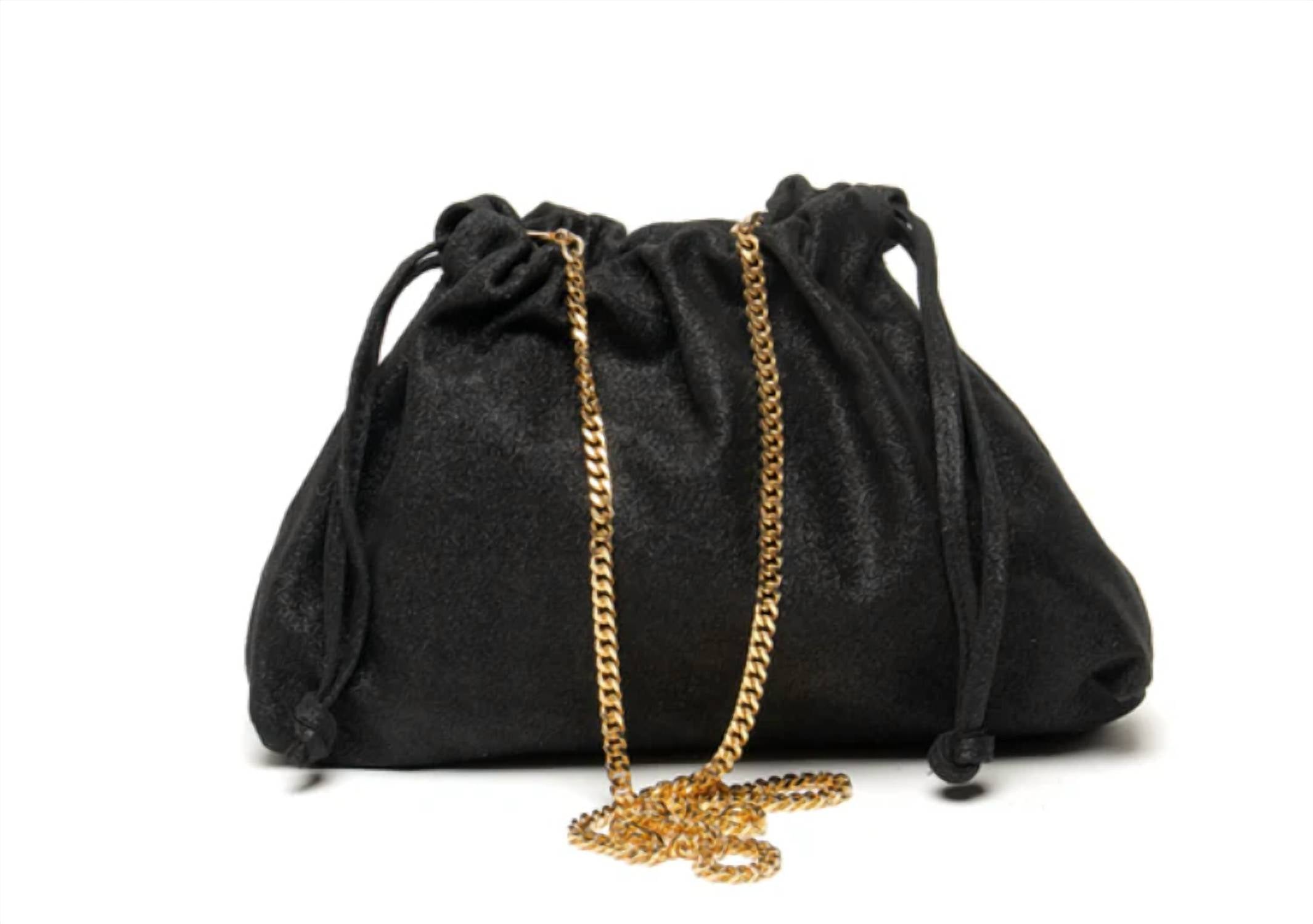 Laggo - Women's Mini Lucky Drawstring Clutch Bag