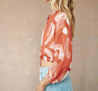 Bella Dahl - Tie Up Pullover Top