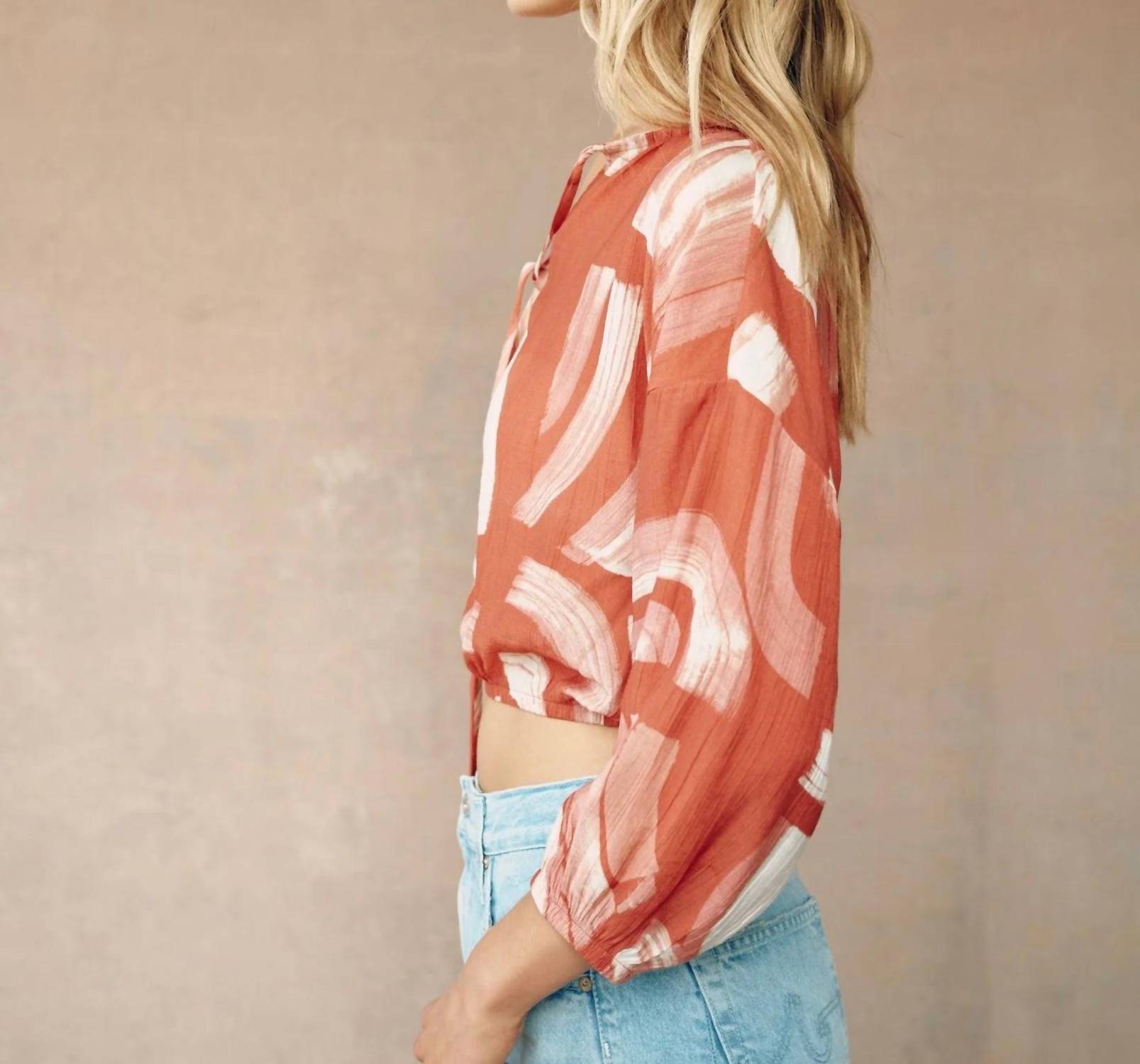 Bella Dahl - Tie Up Pullover Top