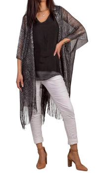 Gigi Moda - Spiaggia Open Front Kimono