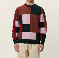 Les Deux - Everett Colorblock Knit Sweater