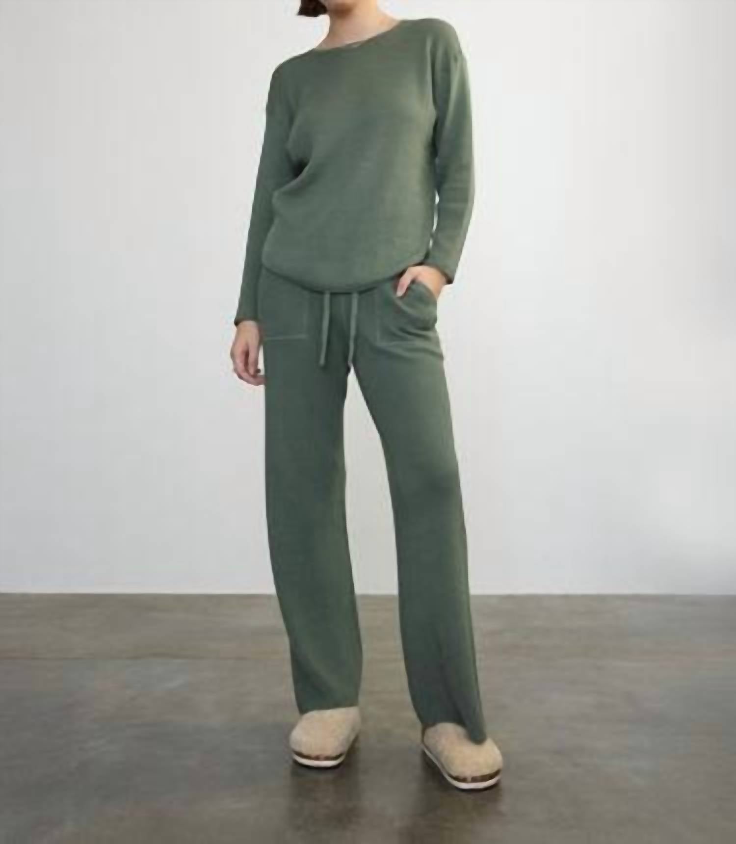 Margaret O'Leary - Shirttail Easy Boatneck Sweater