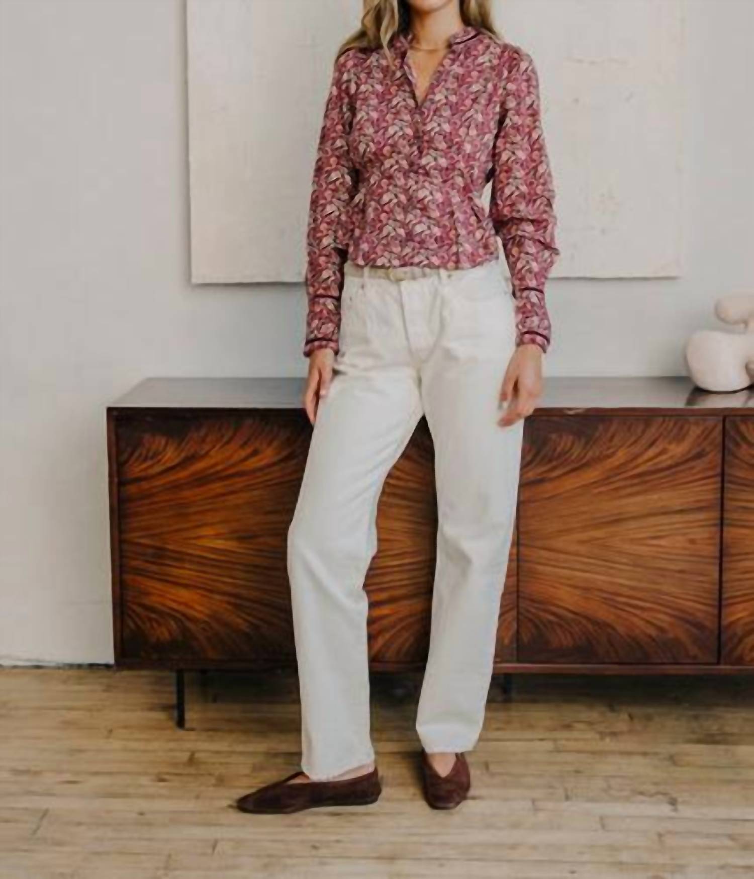 Love The Label - Women's Cornelia Floral Cotton Top