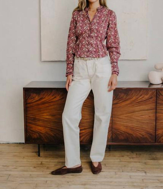 Love The Label - Women's Cornelia Floral Cotton Top