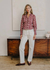 Love The Label - Women's Cornelia Floral Cotton Top