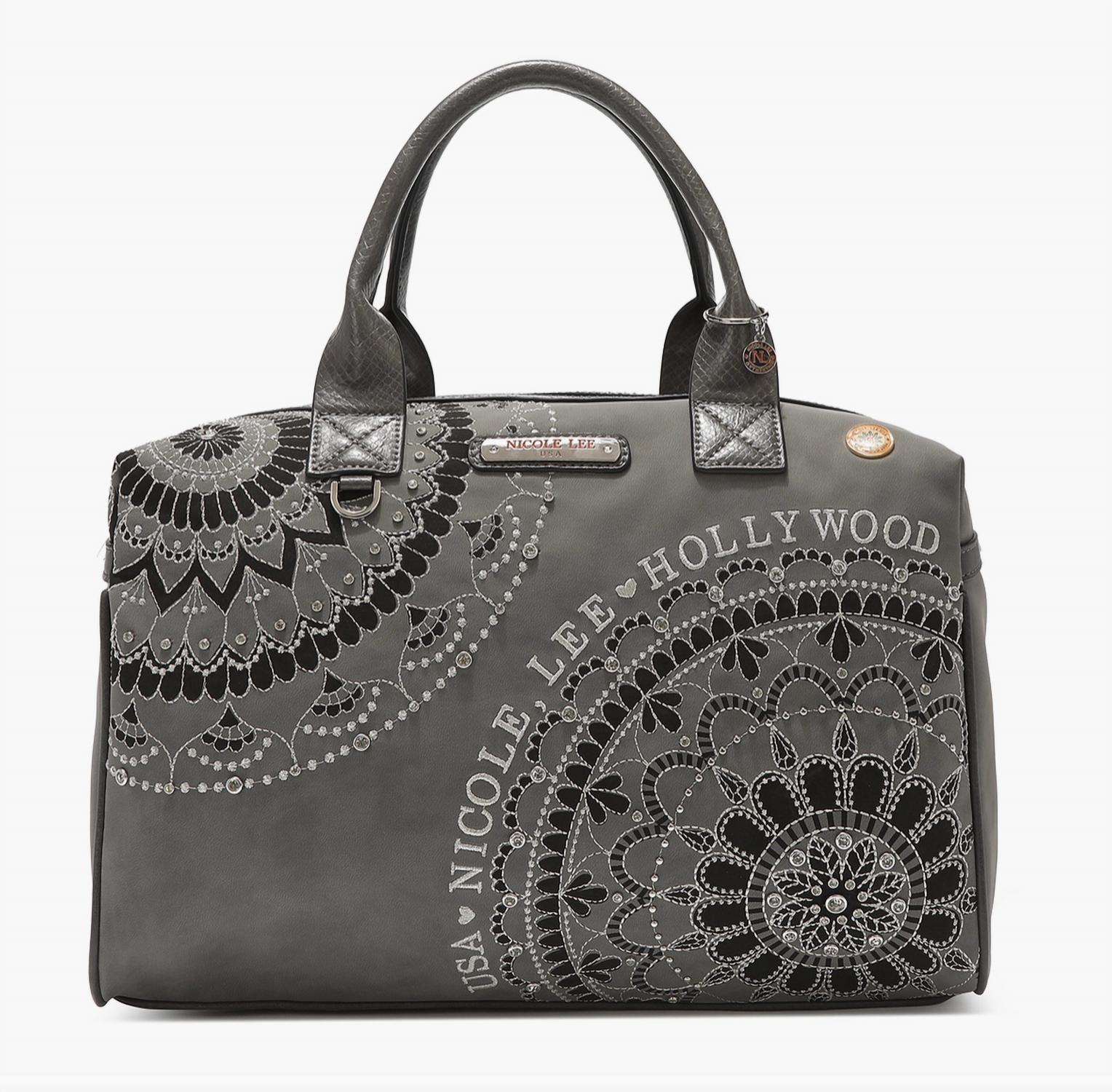 Nicole Lee - Women's Josefina Boston Bag With Adjustable Strap