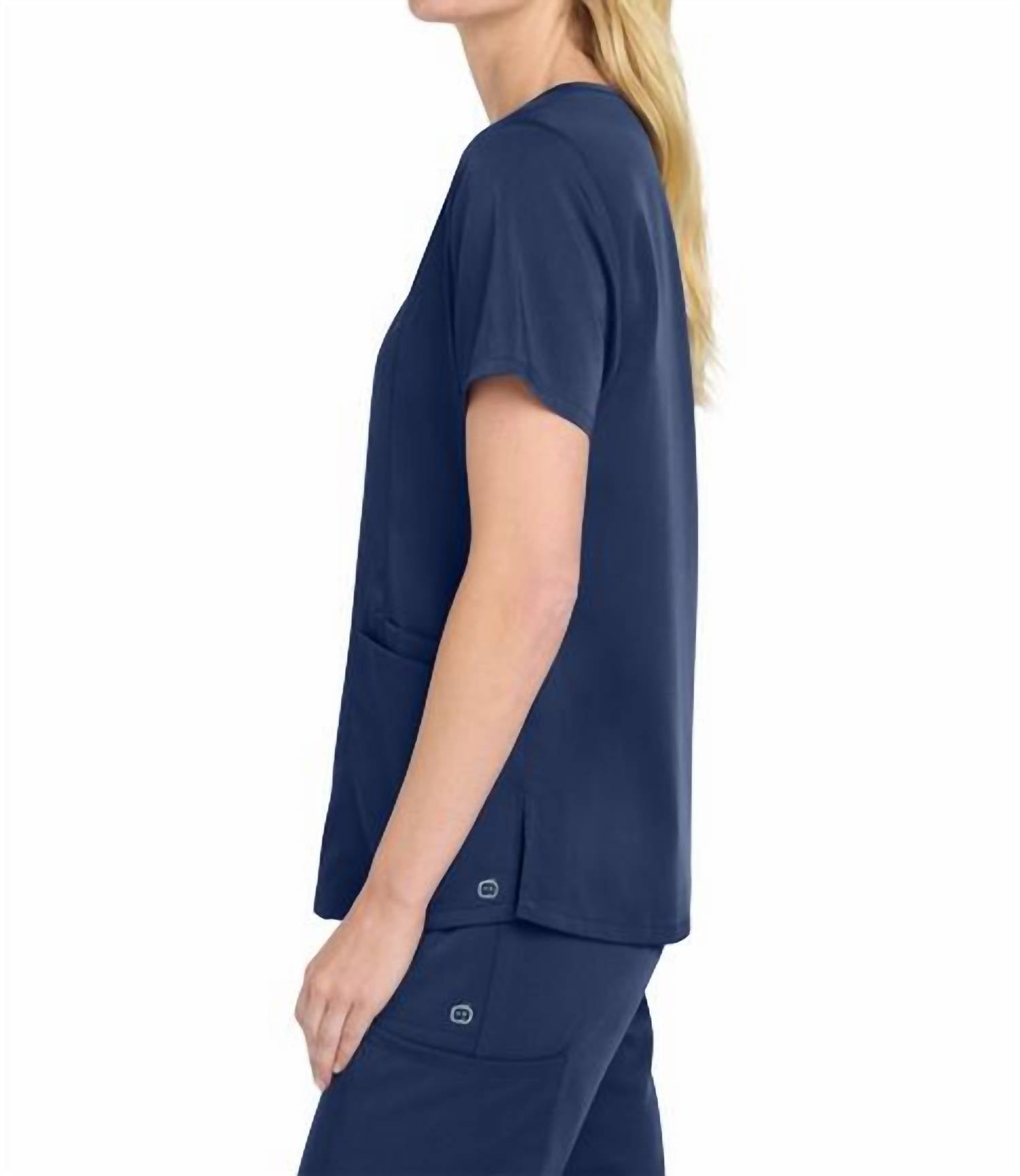 Wink - Premiere Flex Mock Wrap Top