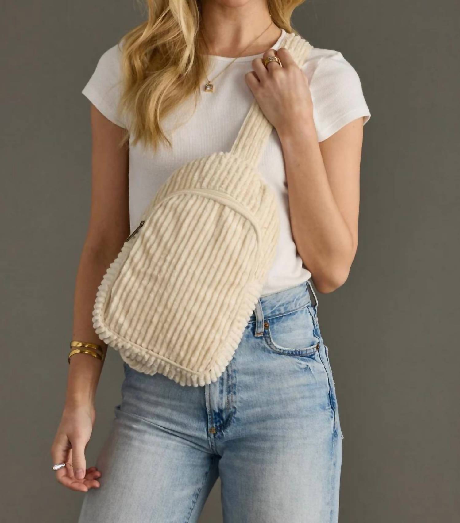 Panache - Women's Corduroy Sling Bag