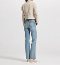 Theo The Label - Daphne Collar-Tab Military Jacket