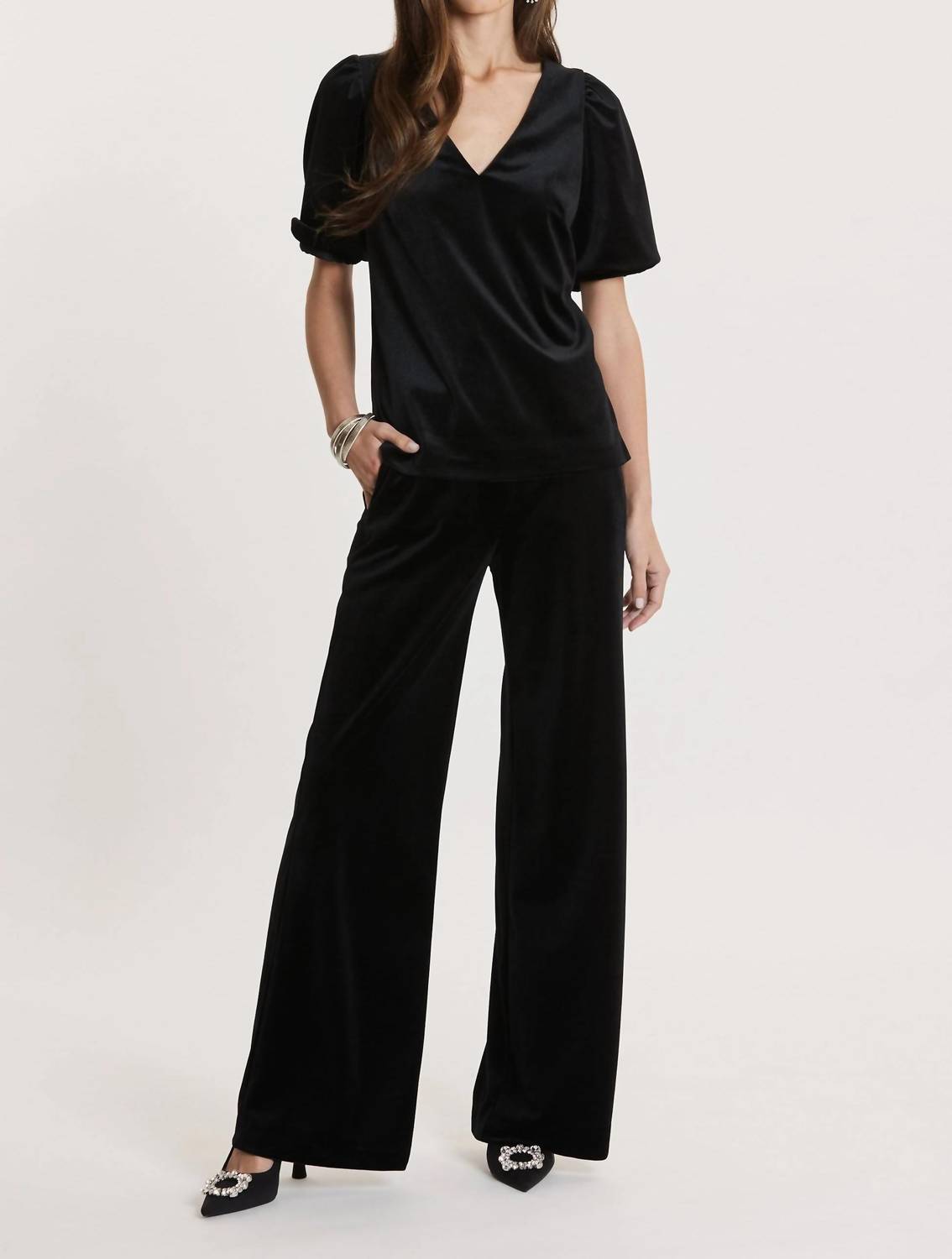 Tyler Boe - Claire Velvet Top