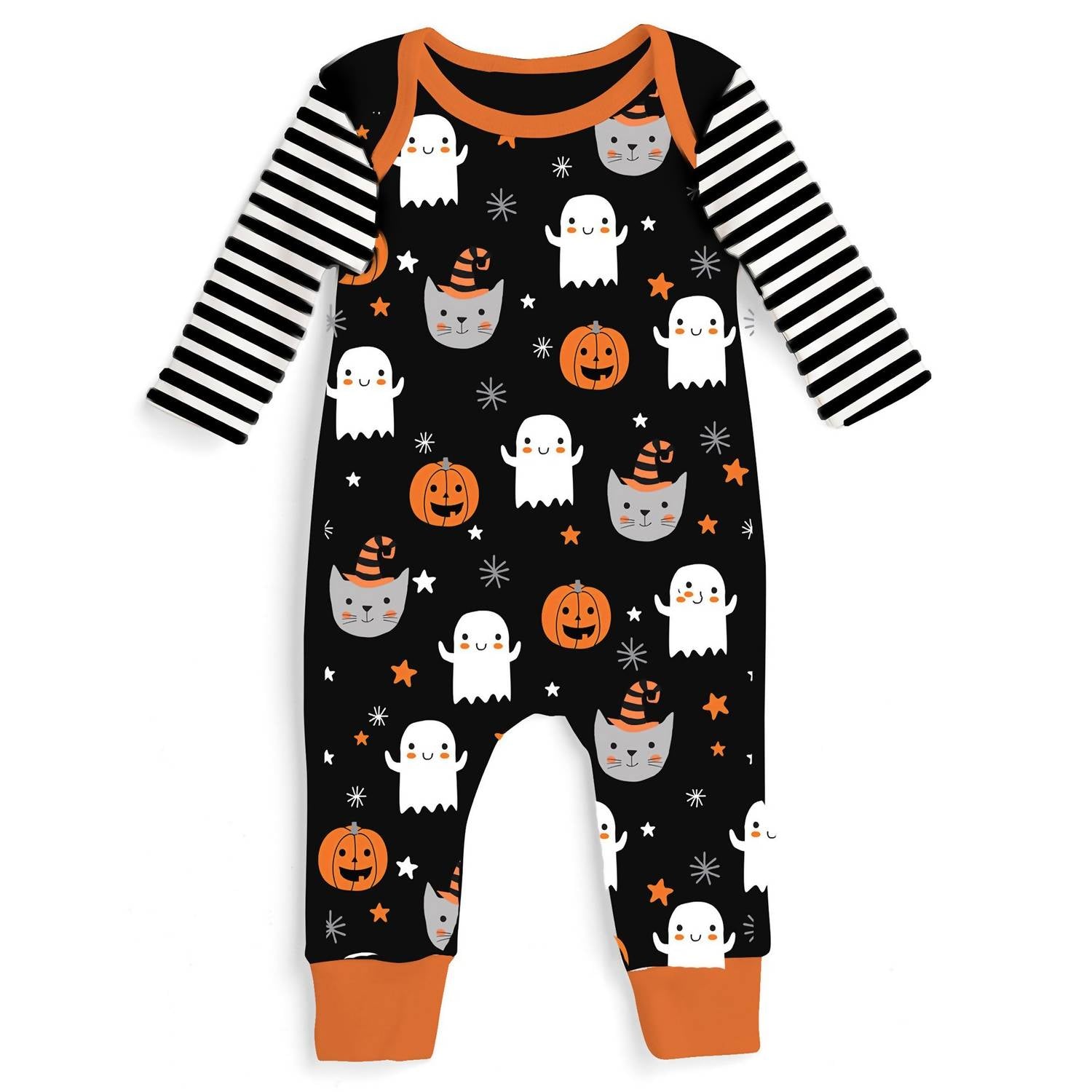 Tesa Babe - Tesa Babe "Pumpkin Party" Romper for Baby Girls and Boys