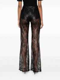 Pinko - Lace Flare Floral Trouser