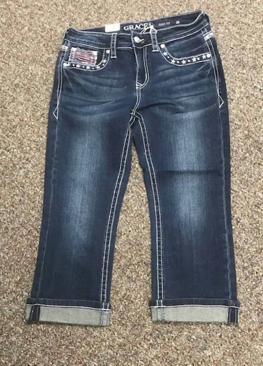 Grace In La - Women 's Capri Jeans