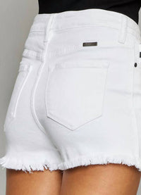 Kancan - High Rise Distressed Shorts