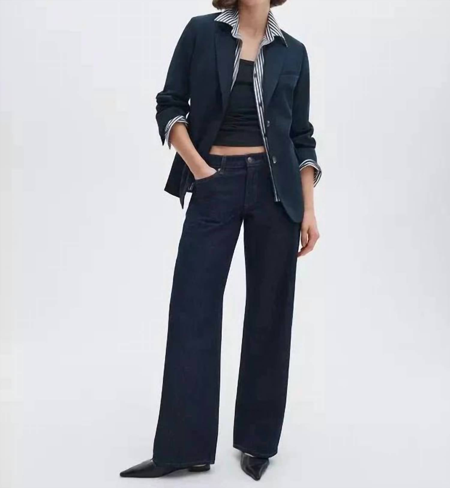 Rag & Bone - Saige Relaxed Straight Jeans