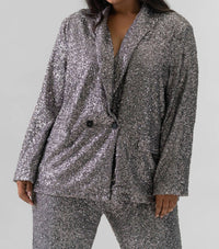Never Fully Dressed - Sequin Sparkle Blazer