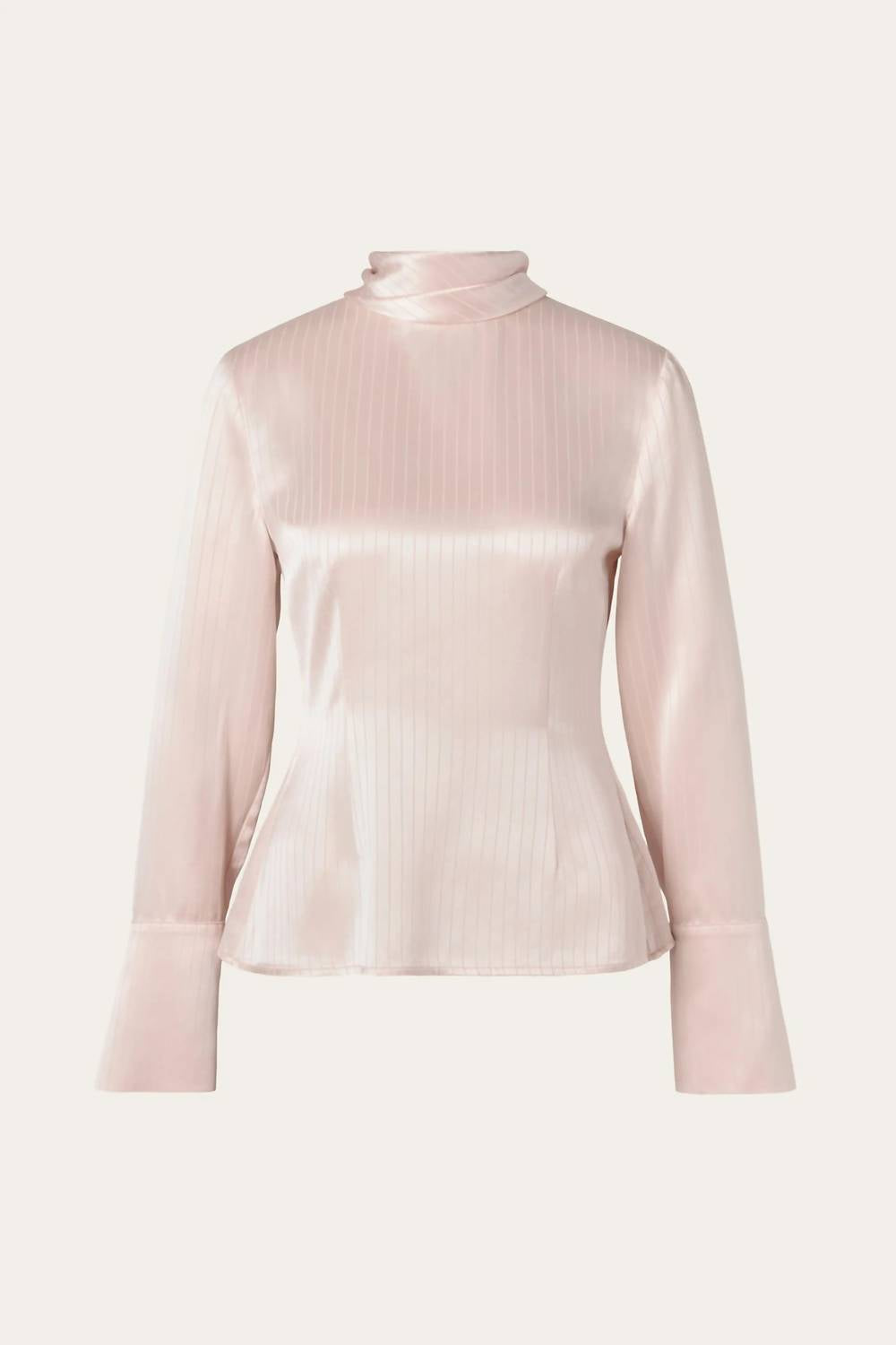 Malina - Celene Tie Detailed Satin Blouse