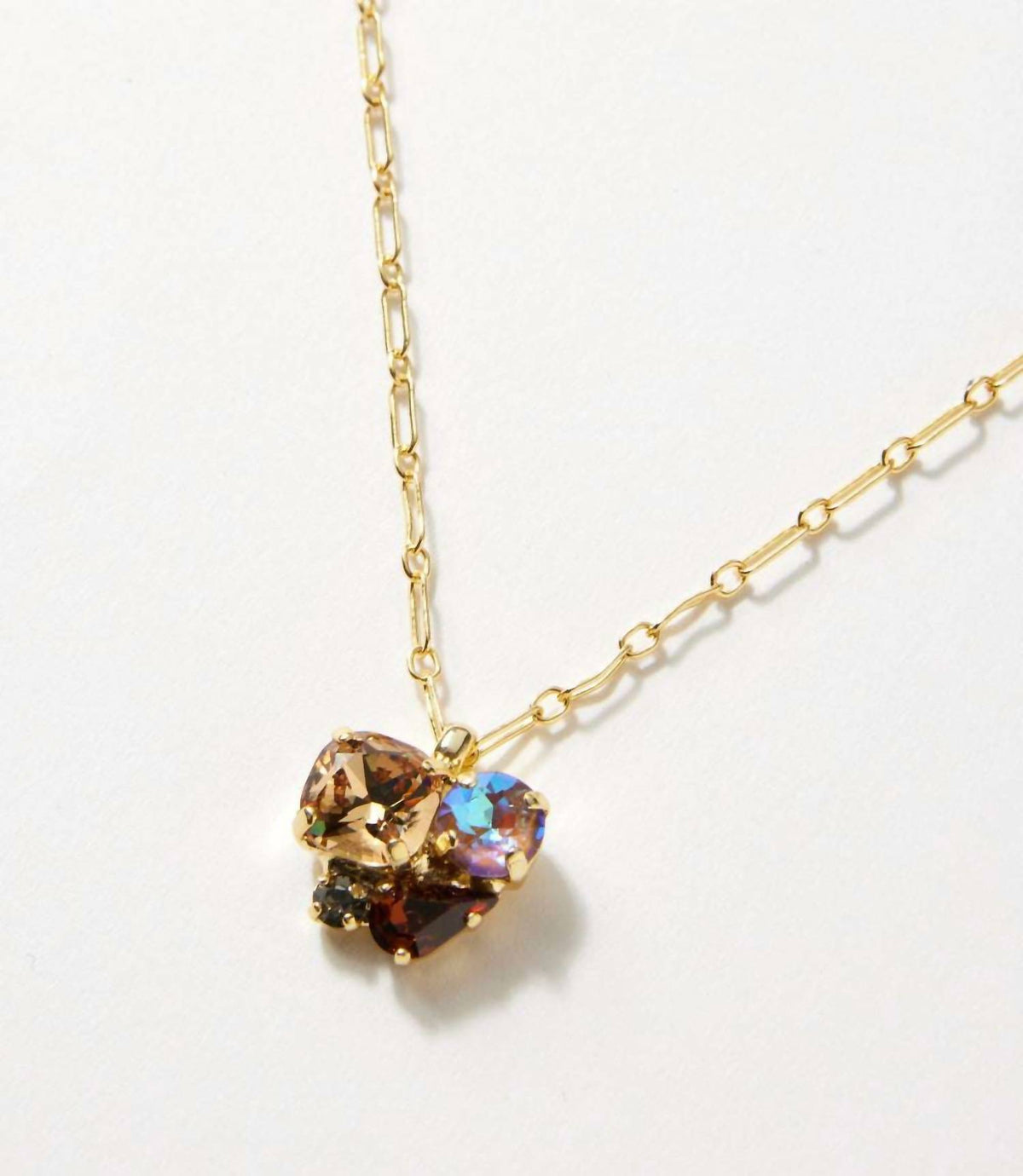 Sorrelli - Women's Crystal Cluster Necklace