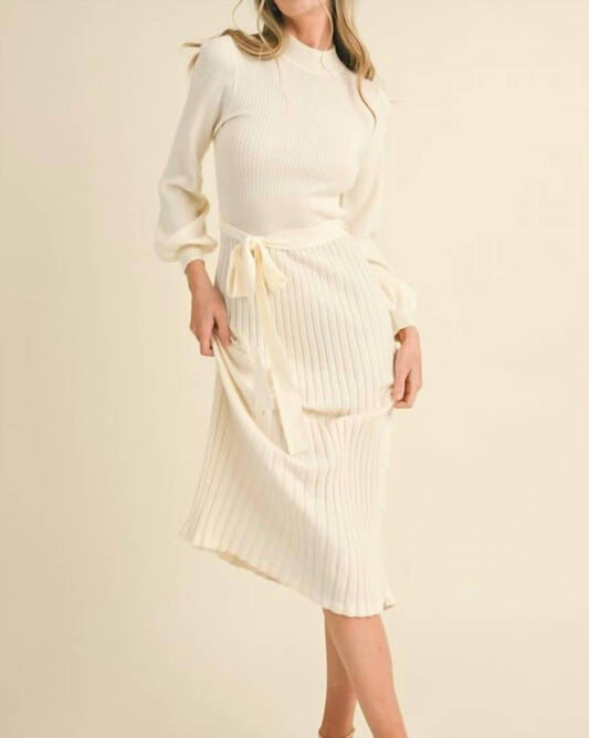 &Merci - The Annabelle Midi Length Sweater Dress