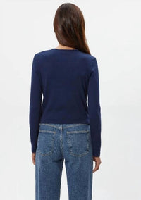 Michael Stars - TRIXIE CREW NECK SNAP CARDIGAN