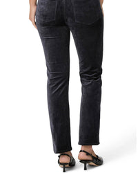 Dl1961 - Women'S - Cindy Twisted Straight Leg Velvet Pants
