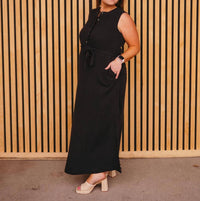 Tribal - Cotton Crinkled Gauze Maxi Dress