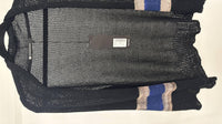 Pier Antonio Gaspari Women's St Penn Cardigan in nero bluette - women's cardigan
