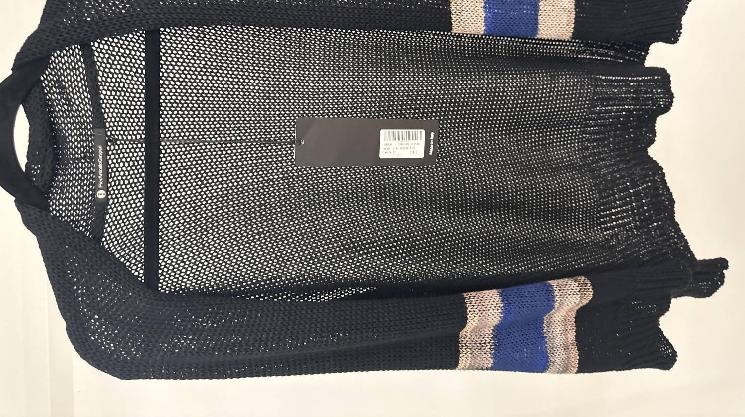 Pier Antonio Gaspari Women's St Penn Cardigan in nero bluette - women's cardigan