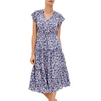 Rails Women's Juni Dress in blue blossom - women's dress