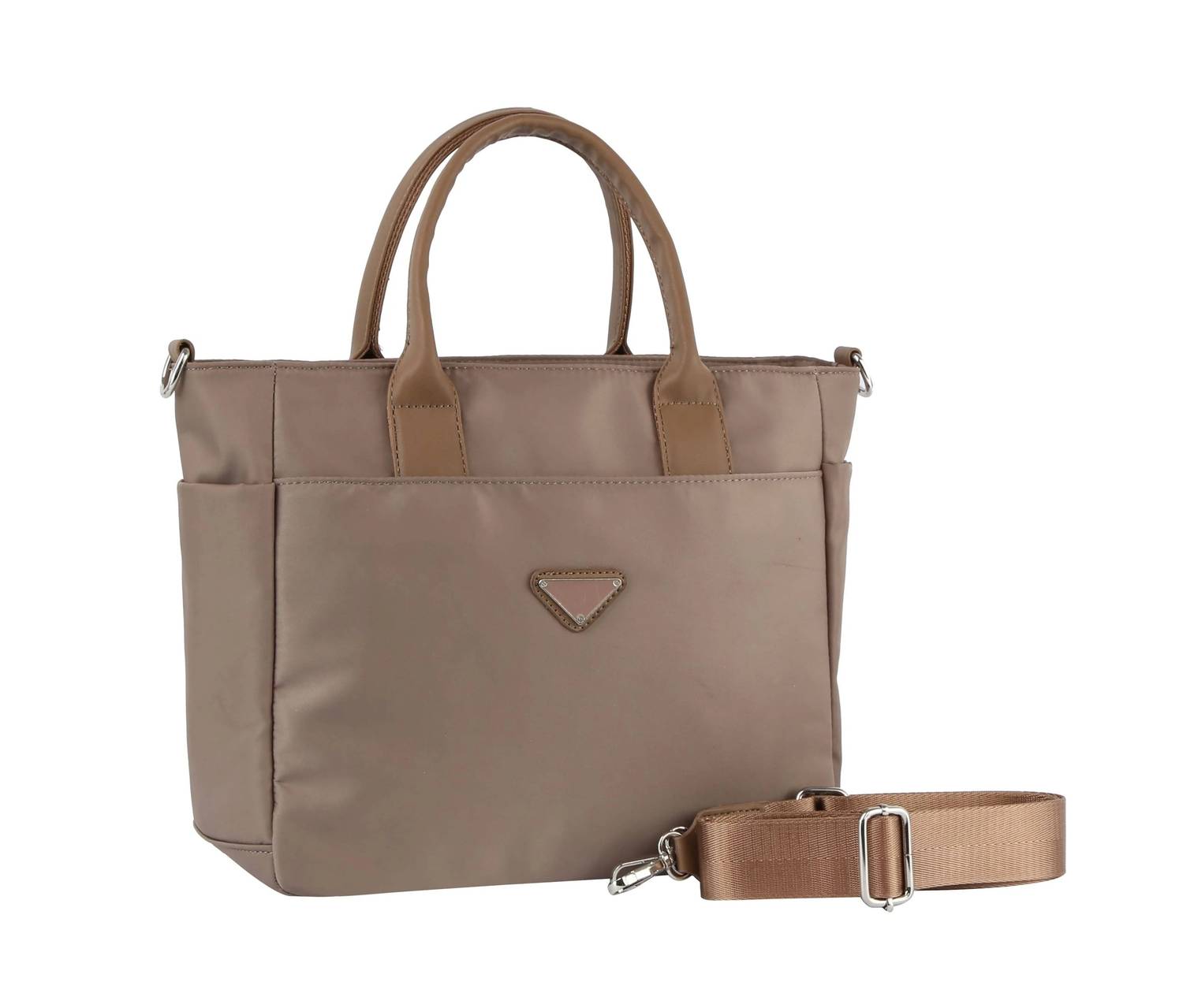 Handbag Factory Corp - Travel Handbag Tote Bag With Trolley Sleeve