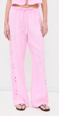 Rails - Mirina Linen Embroidered Pants